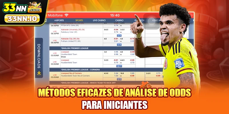 Métodos eficazes de análise de odds para iniciantes